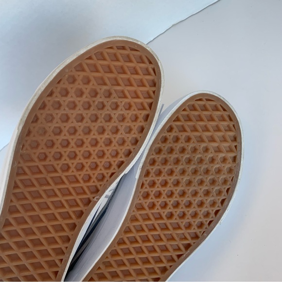 Vans Old Skool Stripes Navy White Blue W 7 M 5.5 Htf - Picture 8 of 12